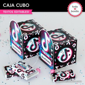 TikTok: caja cubo