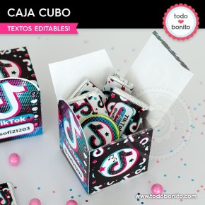 TikTok: caja cubo