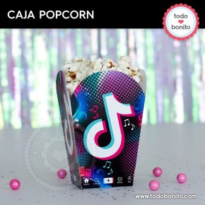 TikTok: caja popcorn