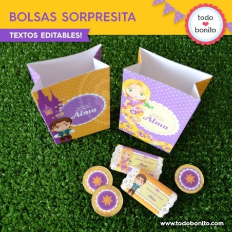 Rapunzel: bolsa sorpresita...