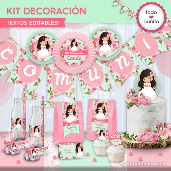 Primera Comunión modelo Candela: Kit decoración