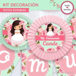 Primera Comunión modelo Candela: Kit decoración