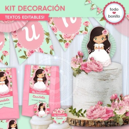 Primera Comunión modelo Candela: Kit decoración