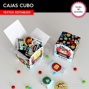 Kit Imprimible Caja Golosinas Cajita Feliz Roblox