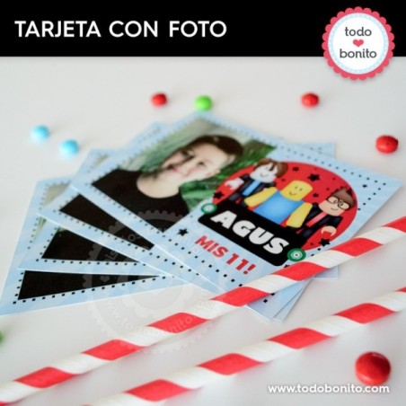 Roblox: tarjeta con foto