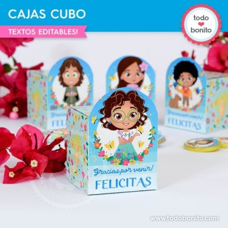 Encanto: cajas cubo