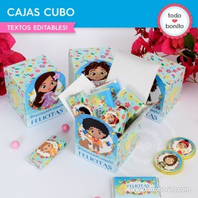 Encanto: cajas cubo