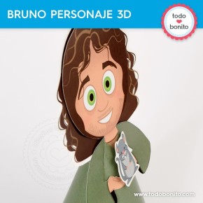 Encanto: Bruno personaje 3D