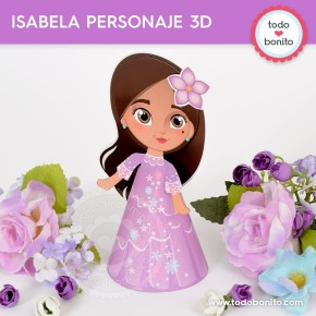 Encanto Isabela: personaje 3D