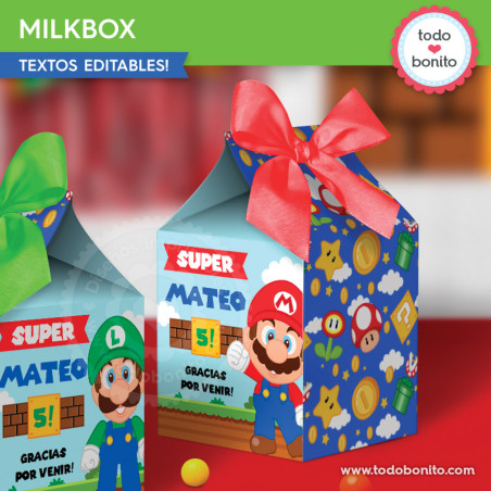 Super Mario Bros: milkbox