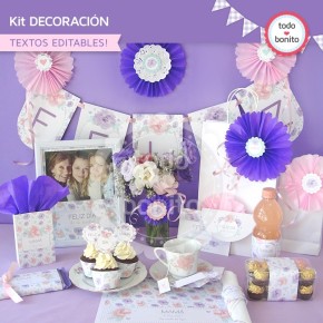 Día de la madre: kit decoración