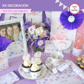 Día de la madre: kit decoración