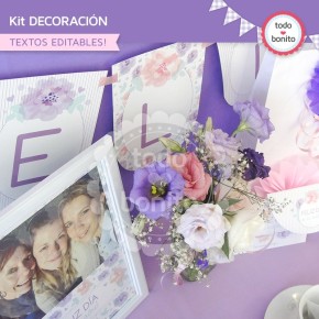 Día de la madre: kit decoración