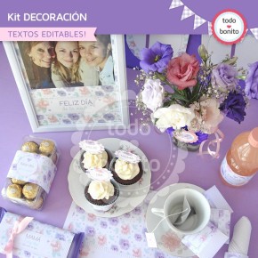 Día de la madre: kit decoración