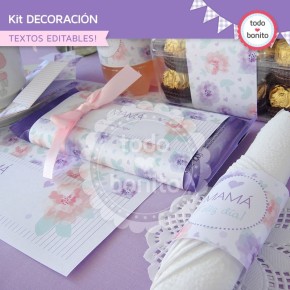 Día de la madre: kit decoración