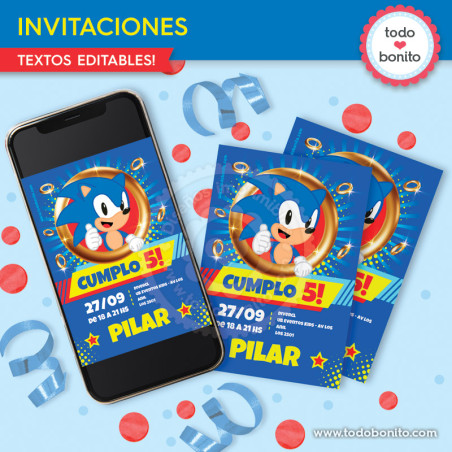 Sonic: invitación...