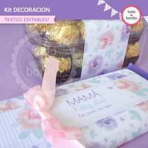 Día de la madre: kit decoración