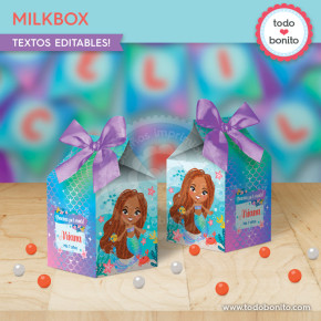 Sirenita nueva: milkbox