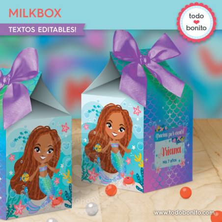 Sirenita nueva: milkbox
