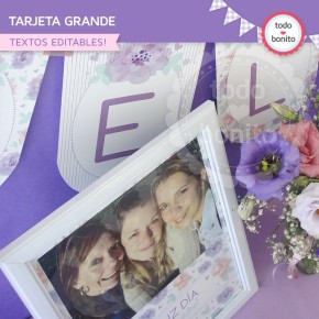 Día de la madre: tarjeta grande