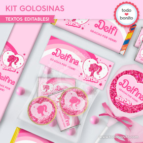 Barbie glitter: kit...