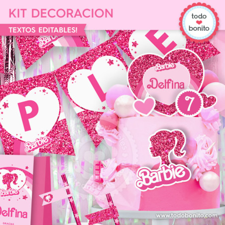 Barbie glitter: kit...