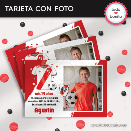 Fútbol River Plate: tarjeta...