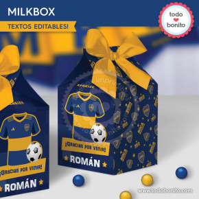 Fútbol Boca Juniors: milkbox
