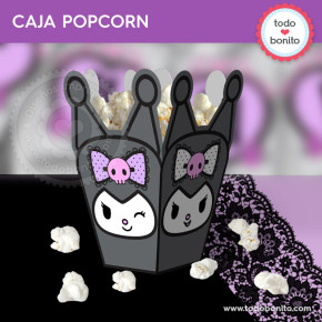 Kuromi: caja popcorn