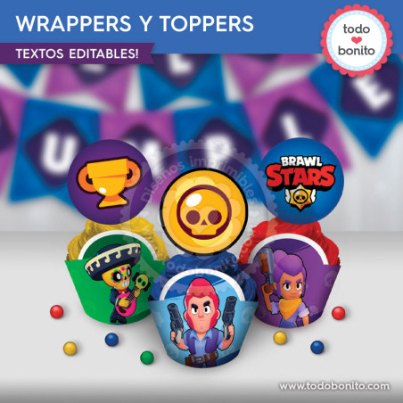 Brawl Stars: wrappers y...