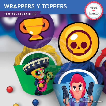 Brawl Stars: wrappers y...