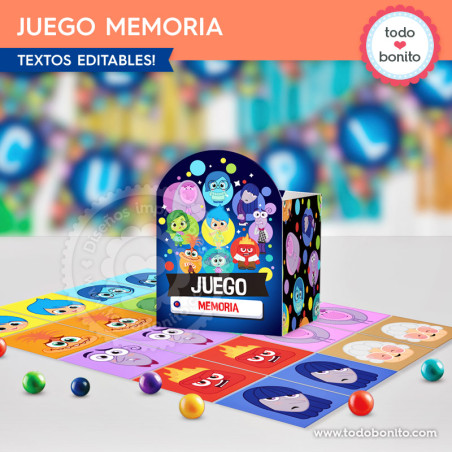 Intensamente2: juego memoria