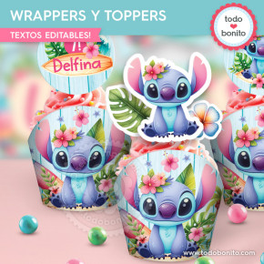 Stitch: wrappers y toppers...