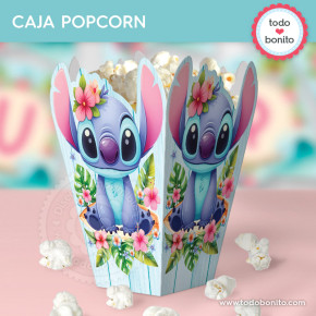 Stitch: caja popcorn