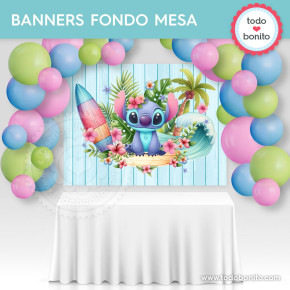 Stitch: banners para fondo de mesa