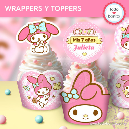 My Melody: wrappers y...