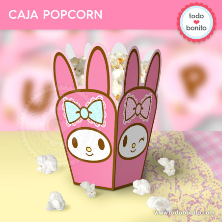 My Melody: caja popcorn