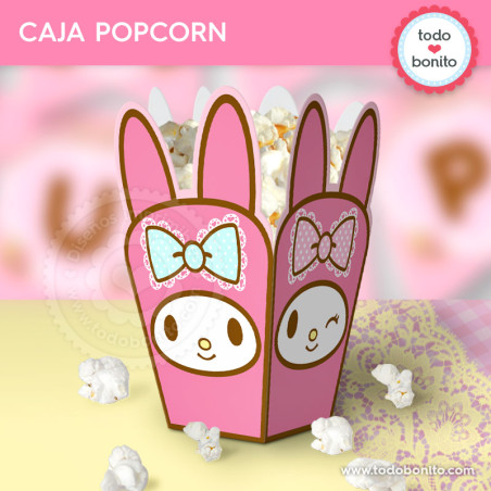 My Melody: caja popcorn