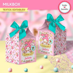 My Melody: milkbox