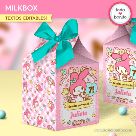 My Melody: milkbox