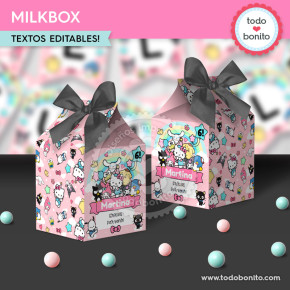 Kitty y sus amigos: milkbox